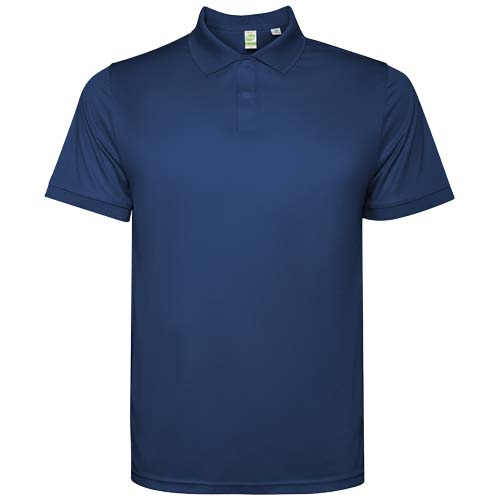 Polo promotionnel recyclé pour homme Tormo ROLY Bleu marine